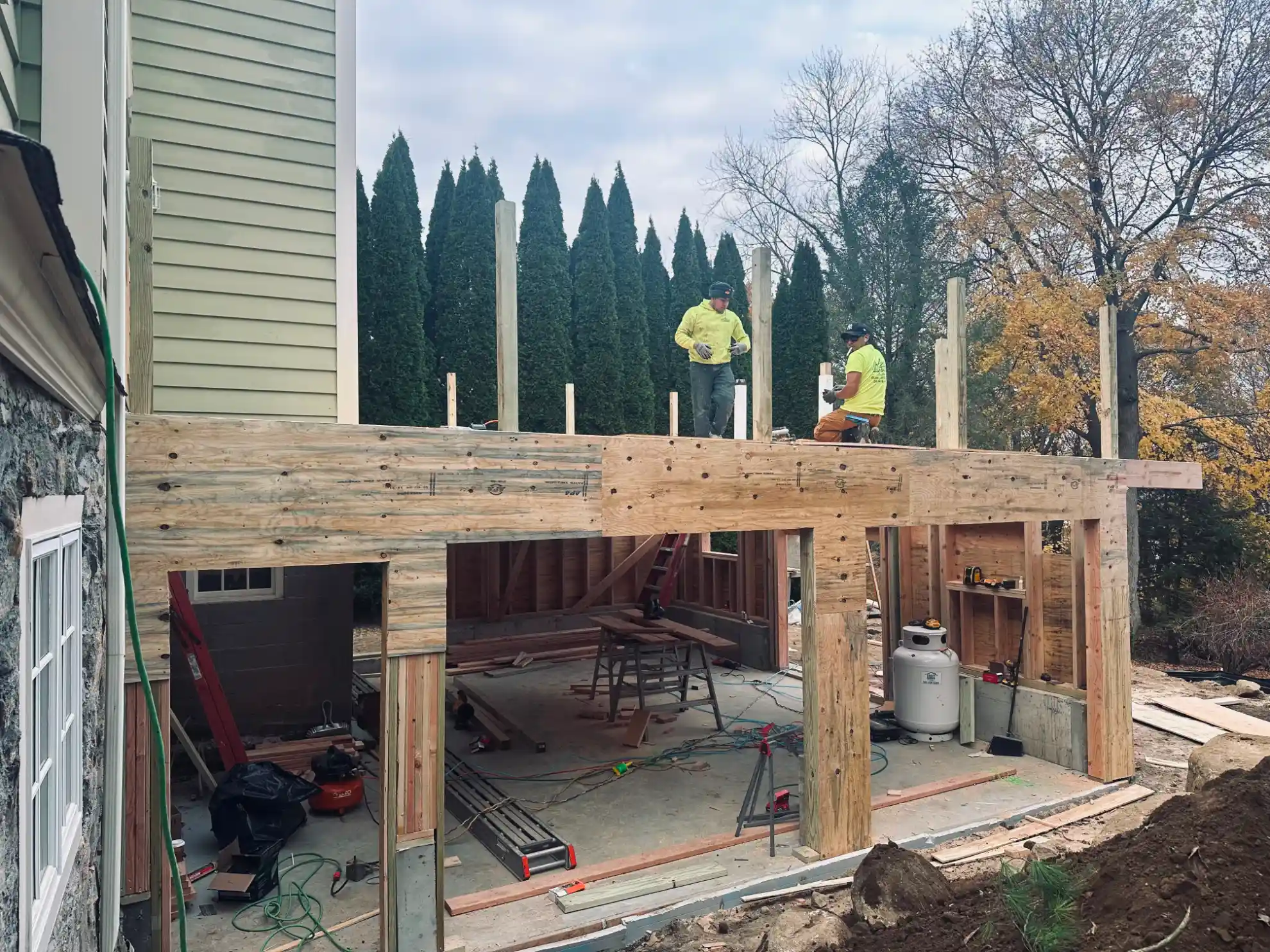 Exterior carpentry repair in Connecticut