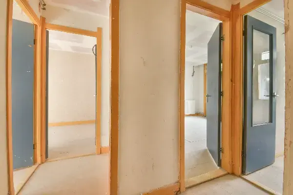 Door jamb rebuilt in a Connecticut home